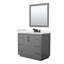 Icon 42" Freestanding Single Bathroom Vanity with Cultured Marble Top-1472253597-1472253585