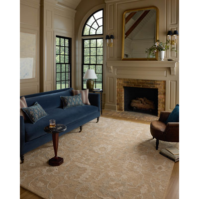 Chris Loves Julia x Loloi Dorothea Sand / Pebble Area Rug