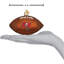 Figurine décorative à pendre NFL football-301119349