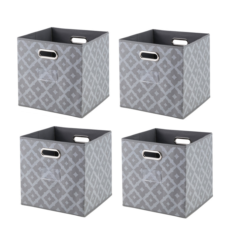 Bac en carton, Gris