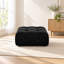 Repose-pieds carré standard en velours Jesse-812996240