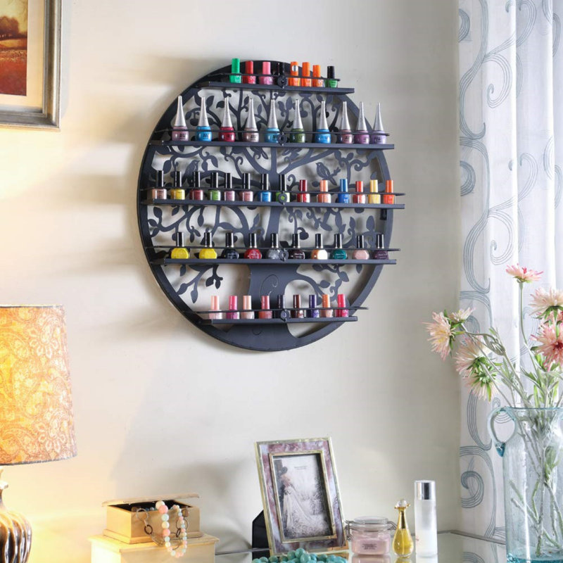 Metal Makeup Organiser, Black
