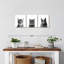 Trois chats, reproduction sur toile-1113385939