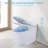 Smart Toile With Automatic Heated Seat Sensor, Foot Sensor Flush, And Off-seat Auto Flush.
