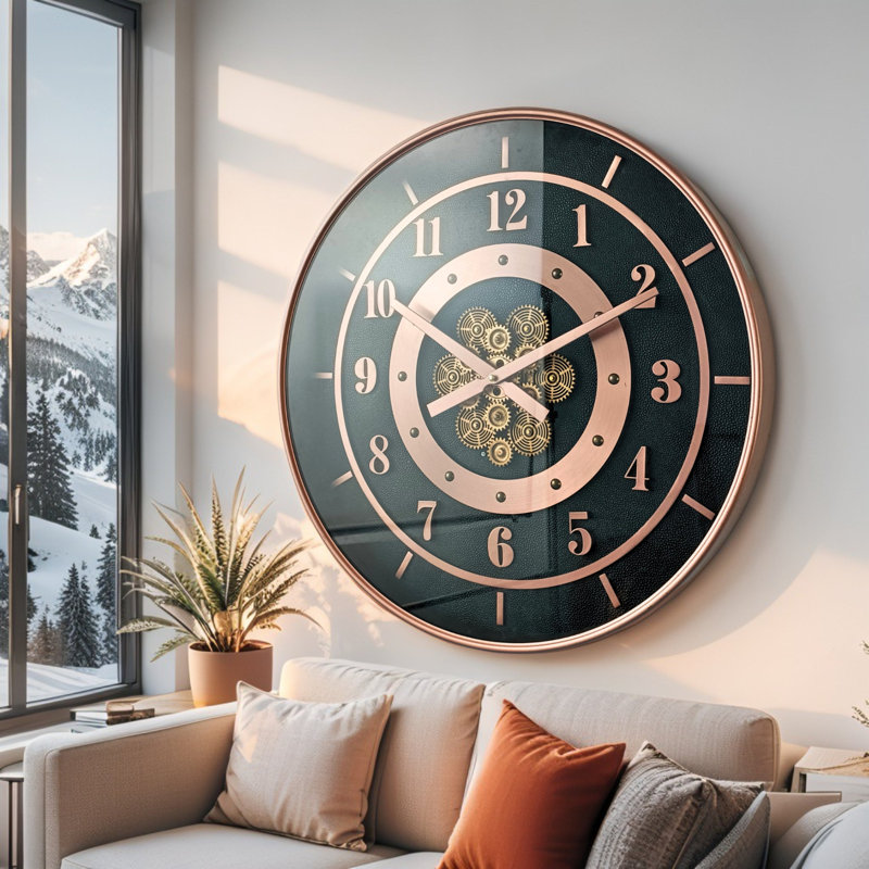 Metal Wall Clock