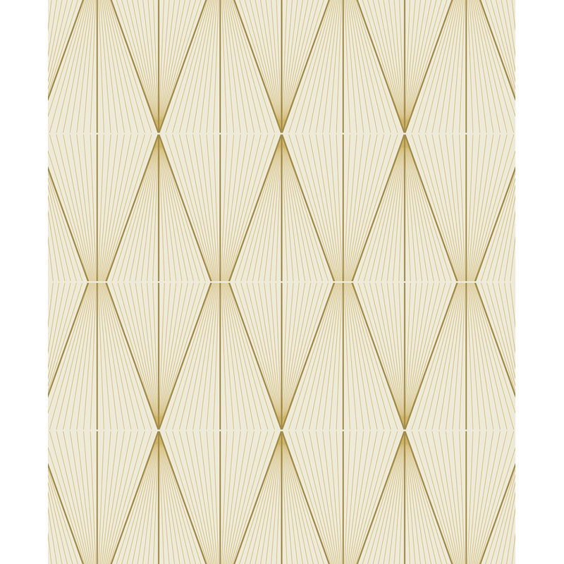 Rouleau géométrique Adriannah, Doré
