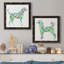 Tapisserie Labrador - ensemble de 2 peintures sur toile encadrées-1488167202-1488167214