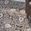 Empress Wool Damask Area Rug in Green-1580632657