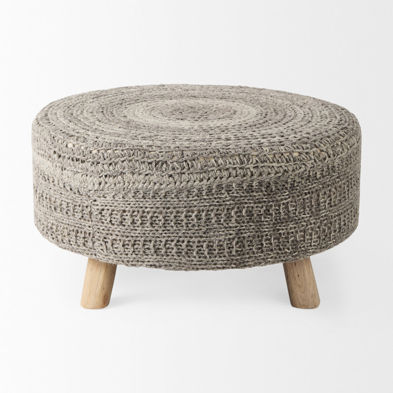 Laverty Solid Wood Accent Stool