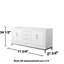 Base de meuble-lavabo double 71,75 po Marlena seulement-79721443