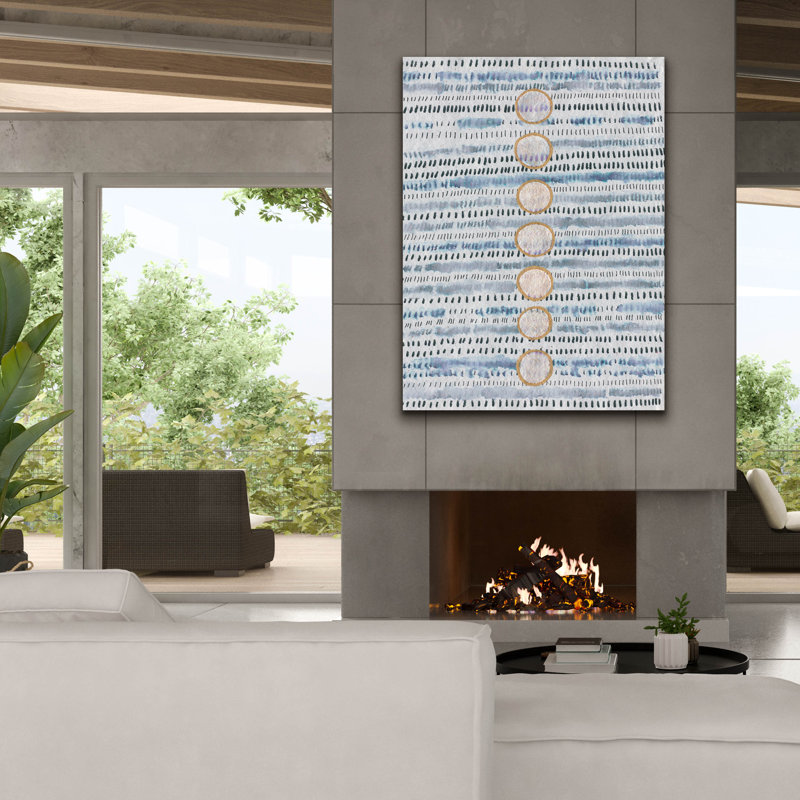 Epic Graffiti 'Aligned'  by Lori Arbel Canvas Wall Art, 40" x 54"