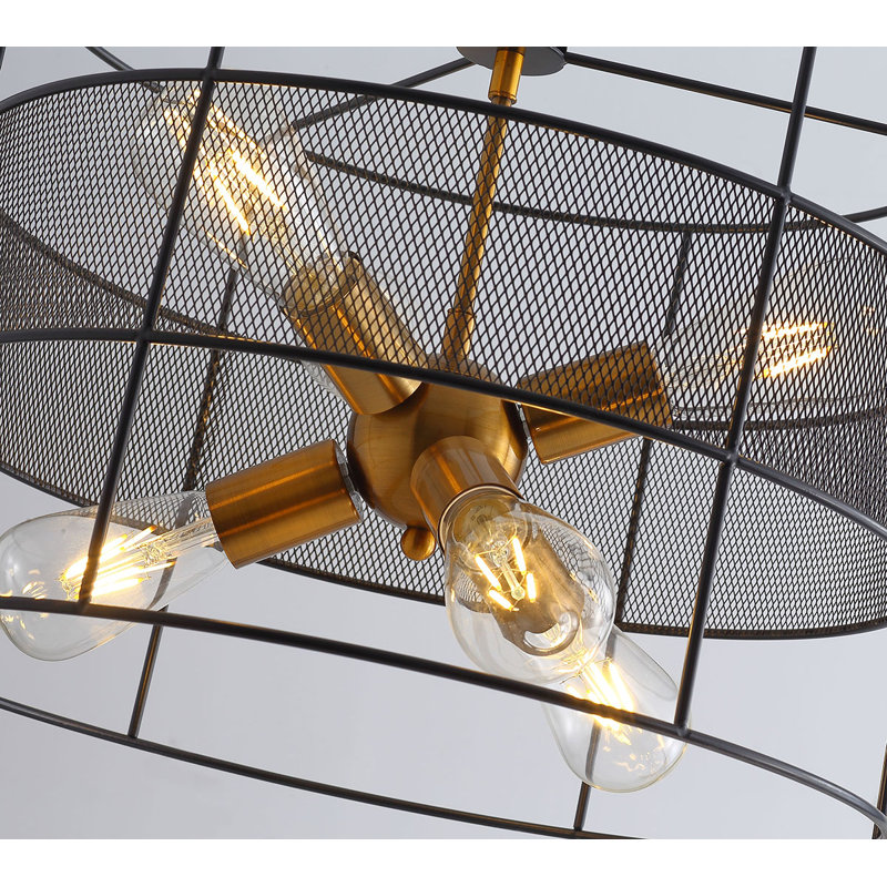 Lustre tambour 6 lumières