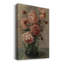 Impression florale rétro vintage sur toile encadrée-1430359210
