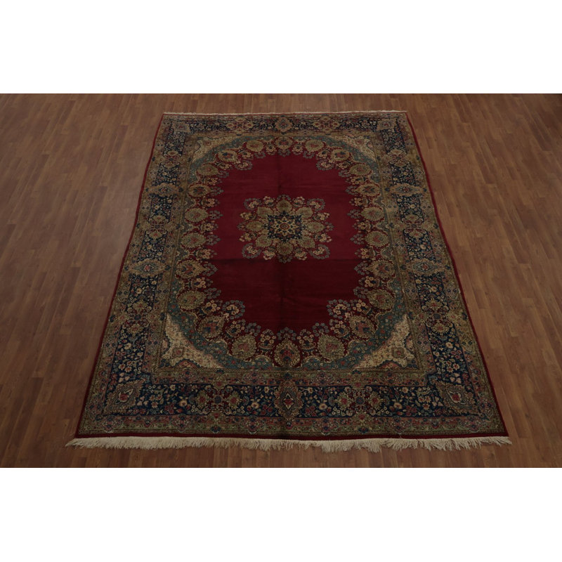 Tapis traditionnel à teinture végétale 9 x 12