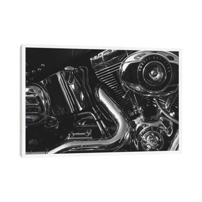 Harley Engine - Print on Canvas