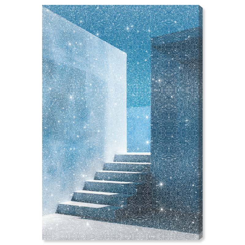 Deep Ocean Walls II Print by Oliver Gal, 15"H x 10"W, Gallery Wrapped