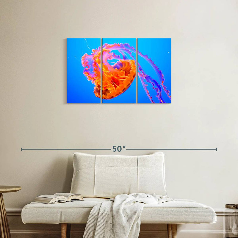 Jellyfish Somersault, 20" H x 33" W