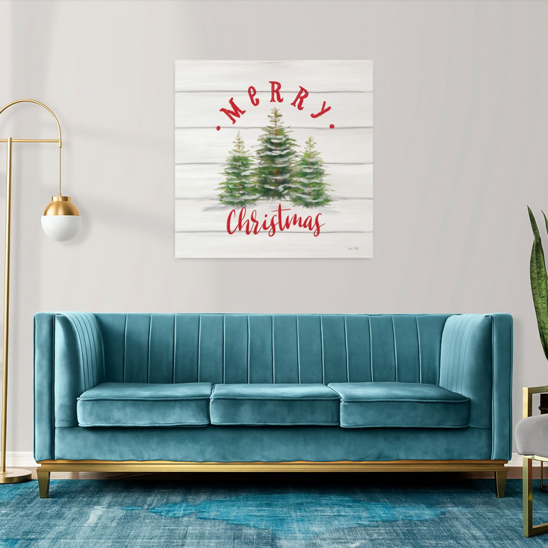 Merry Christmas on Shiplap, H 36 po x l 36 po