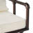 Swivel Upholstered Counter Stool with Metal Frame-741420259