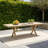 Outdoor Extendable Wood Dining Table