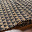 Tapis noir / brun clair / beige tissé à plat à la main Addy-2095132650