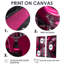 «Pink Lucky Streak Casinos» - Art mural sur toile rose 2 pièces-868222945-868222944-868222972