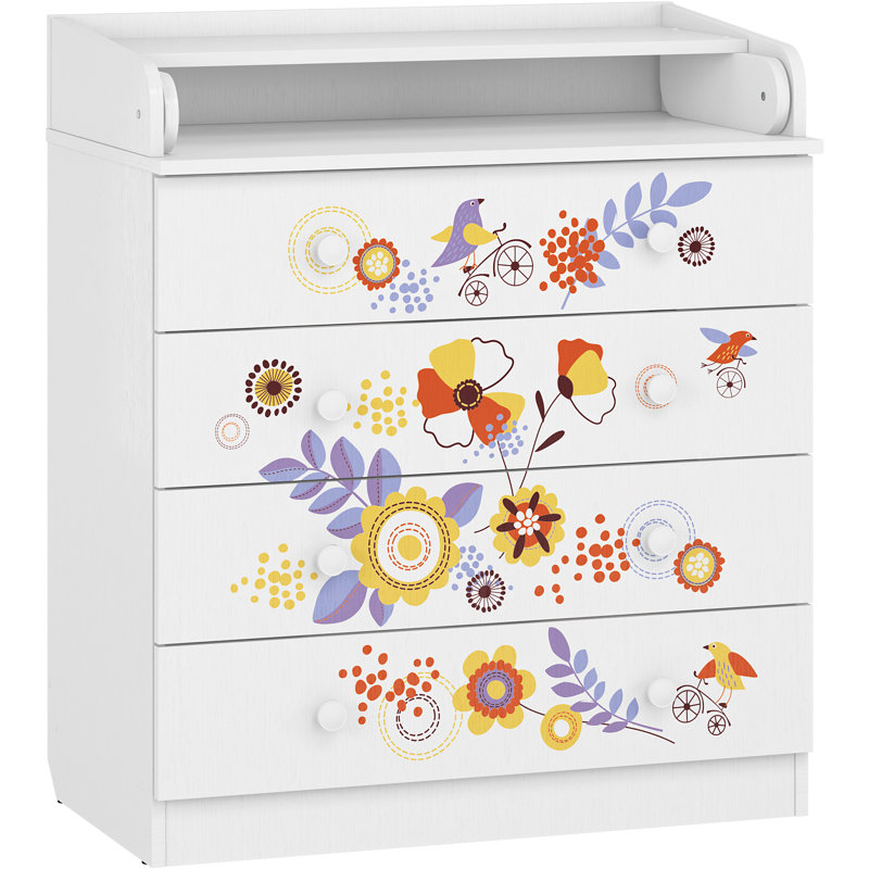 Changing dresser 800, white, Bike tour