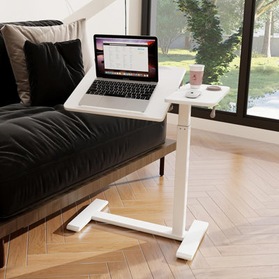 Table de lit pneumatique réglable 18,7 po avec roulettes