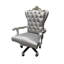 Fauteuil de bureau Versailles pivotant capitonné-111302124-111302125