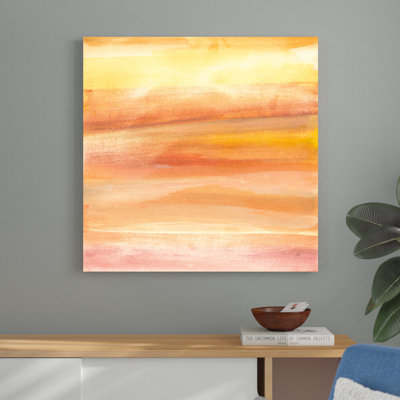 «Golden Sands I» par Chris Paschke, reproduction d'art sur toile tendue