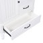 Armoire de salle de bain avec lavabo et porte avec trois tiroirs