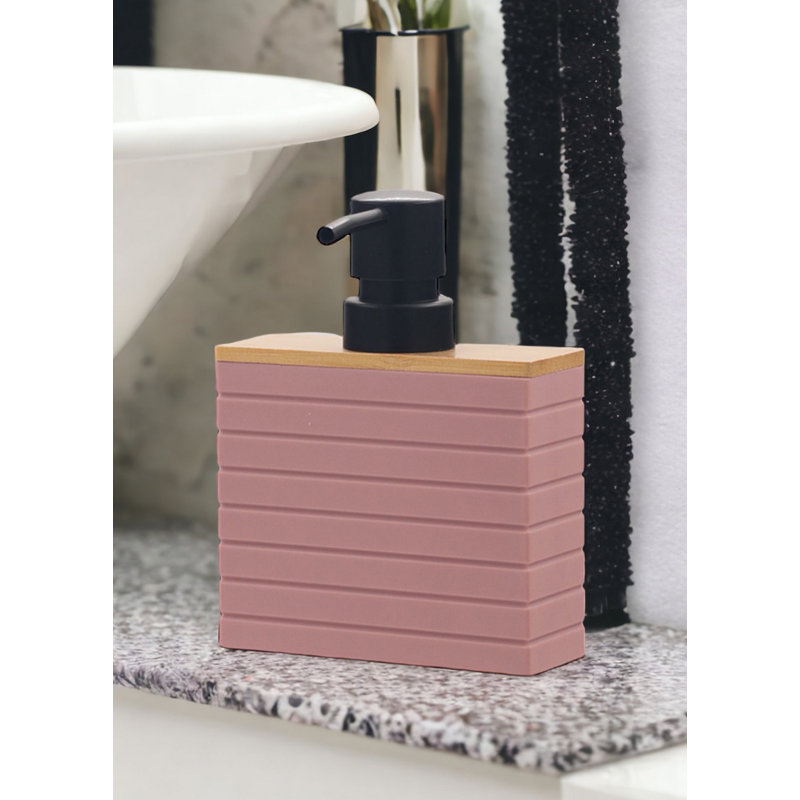 Distributeur de savon, Rose