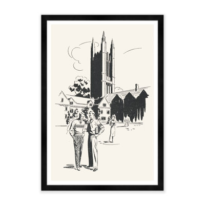College Hall Print