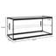 Vitrine à pâtisserie à 2 niveaux 33 pouces avec tablette et porte coulissante, 3,2 pi³ pi. Capacité, homologué ETL (km-DC-3CSBK)