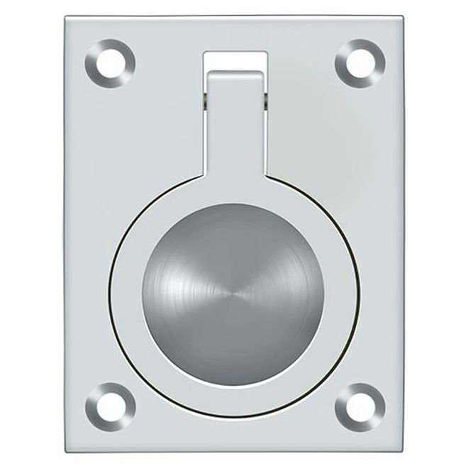 Ring Pull, Polished Chrome