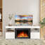 60" Fireplace TV Stand With Electric Fireplace,Remote&Timer-1317168464