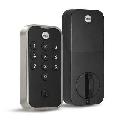 Yale Code Keypad Deadbolt Lock, Non-Connected, Satin Nickel