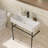 Wenty 17'' Ceramic Rectangular Bathroom Sink