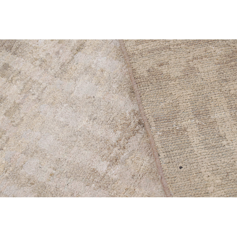 Rug & Kilim’S Contemporary Textural Rug In Beige-Brown And Gray Tones