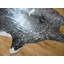 Black And White With Silver Metallic Cowhide Rug