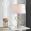 Lampe de table dorée 30,25 "Amby