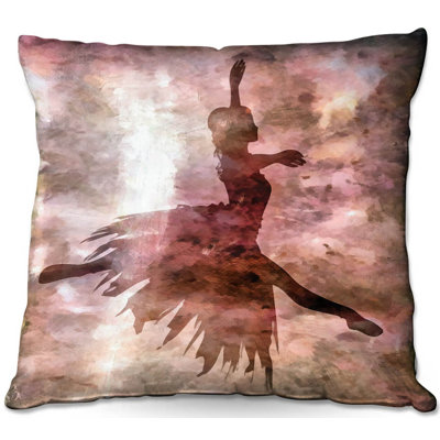 Abstract Reversible Throw Pillow