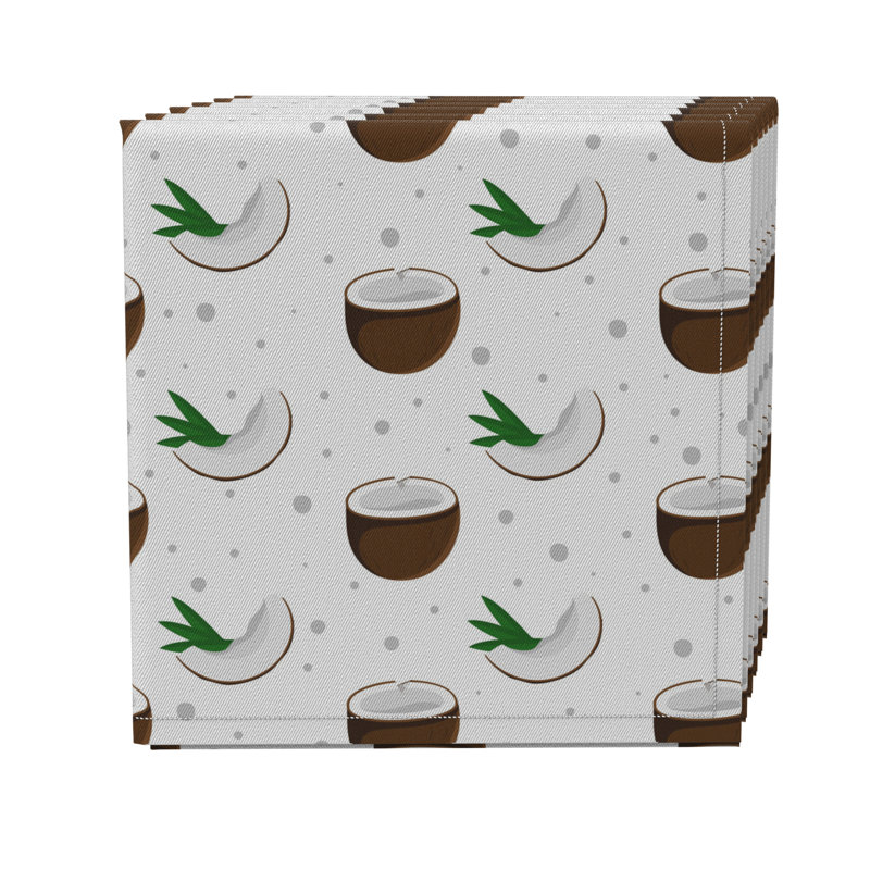 Cotton Twill Food & Drink Square Napkin