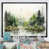 White Picture Framed