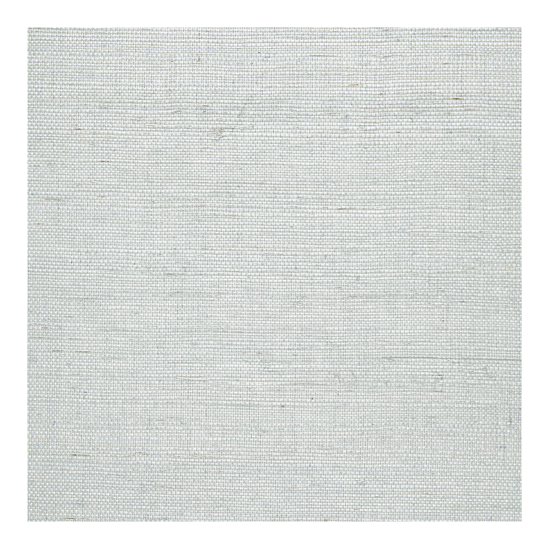 Essential Grasscloths Grass Cloth Metallic Wallpaper Roll, Aquamarine