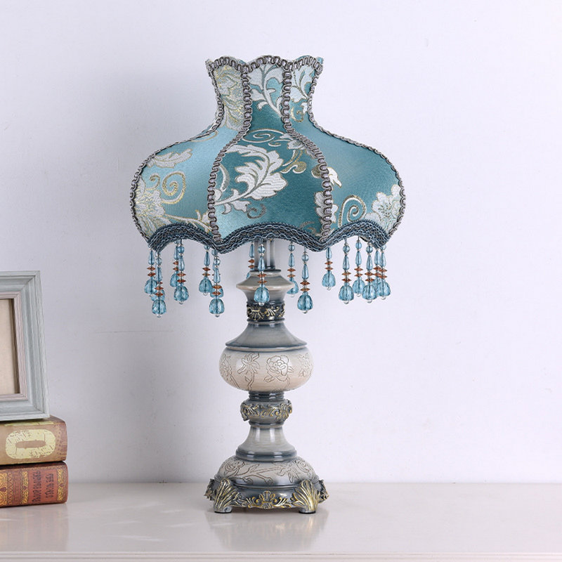 Classic Floral - Engraved Table Lamp For Sophisticated Decor