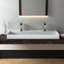 Lavabo pour salle de bain mural Medunjess