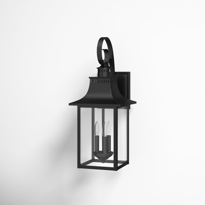 Amarone Steel Wall Light, Black