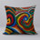 Oreiller New ManosMorenas, caractère et motifs vibrants / taille 18 po x 18 po