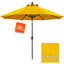 Parasol de patio en oléfine 9 pi 9 pi-681813154
